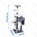 Aigostar Meerlaagse grote kattenboom