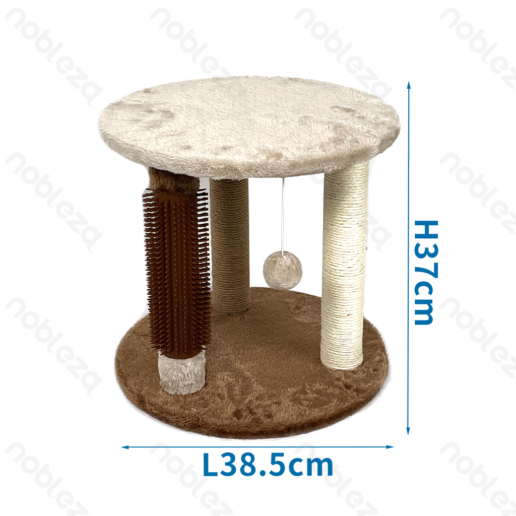 [B40303OF7] Nobleza : griffoir double face pour petits chats