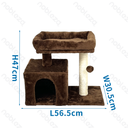 Nobleza Cat Climbing Tree with Cat Bed