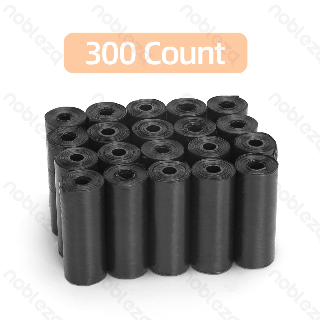 [B40704NP8] Nobleza Waste bags W23*L32cm 0.8 mil Black 20pcs