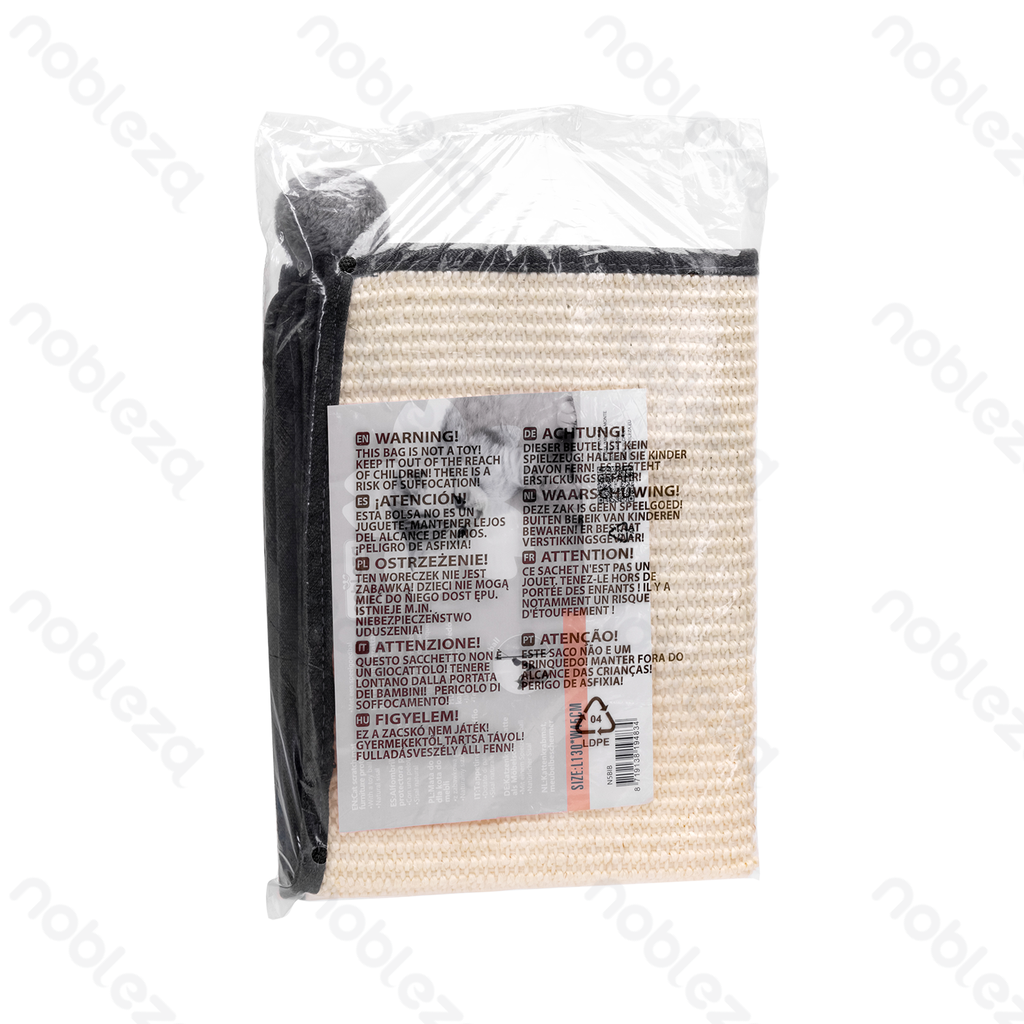 [B40307N5B] Tapis à griffer Nobleza pour chats – protection des meubles