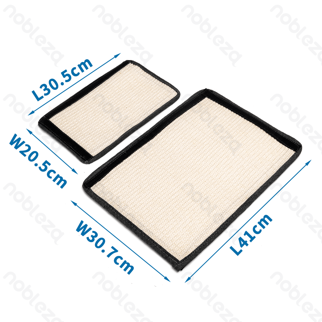 [B40307N5C] Nobleza Cat Scratching Mat and Furniture Protector Set