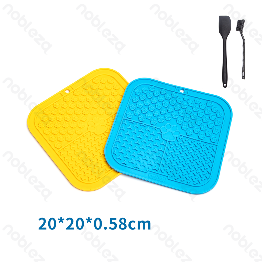[B40703MR5] Nobleza Set of Licking Mats for Pets
