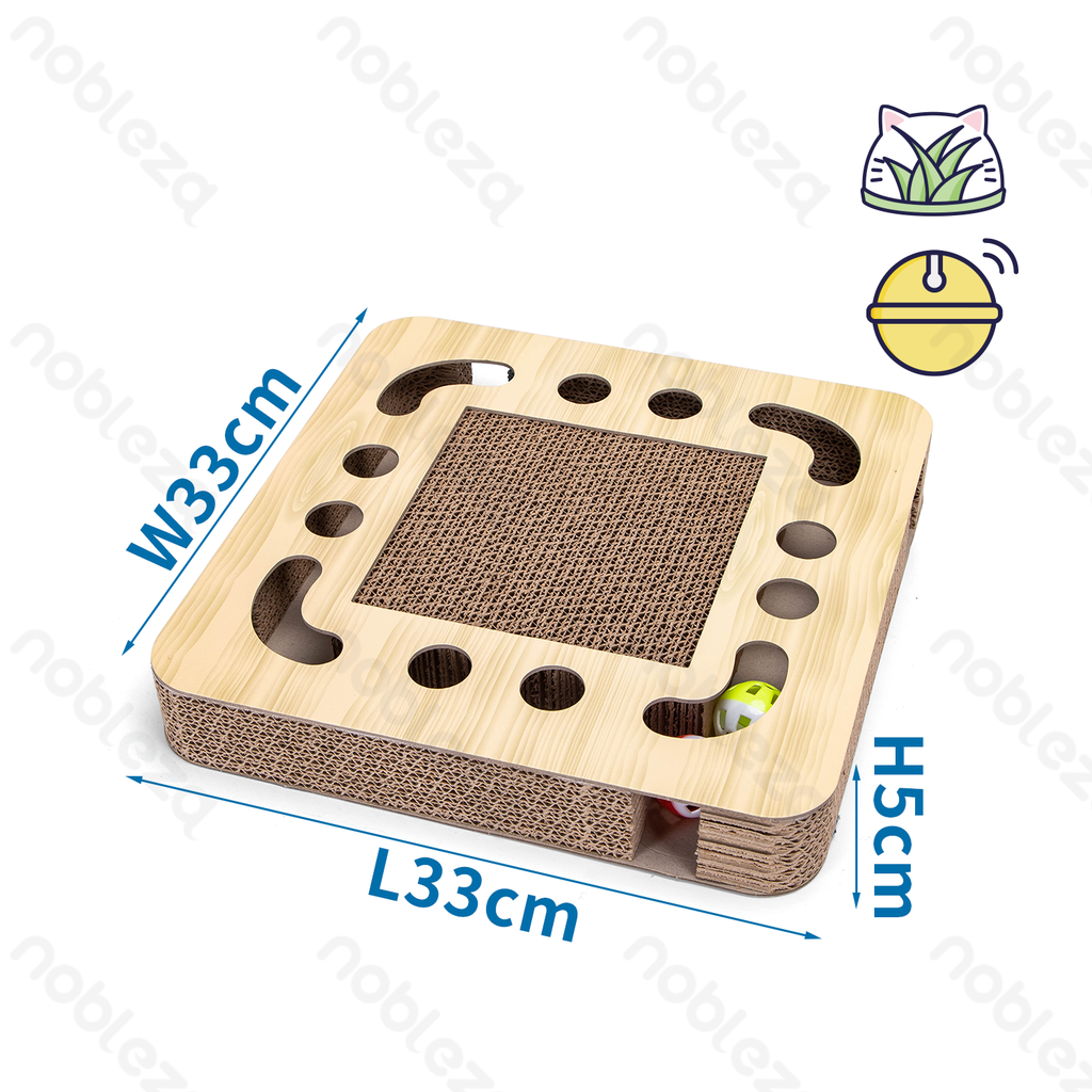 [B40307MT4] Planche à griffer 2-en-1 Nobleza pour chats