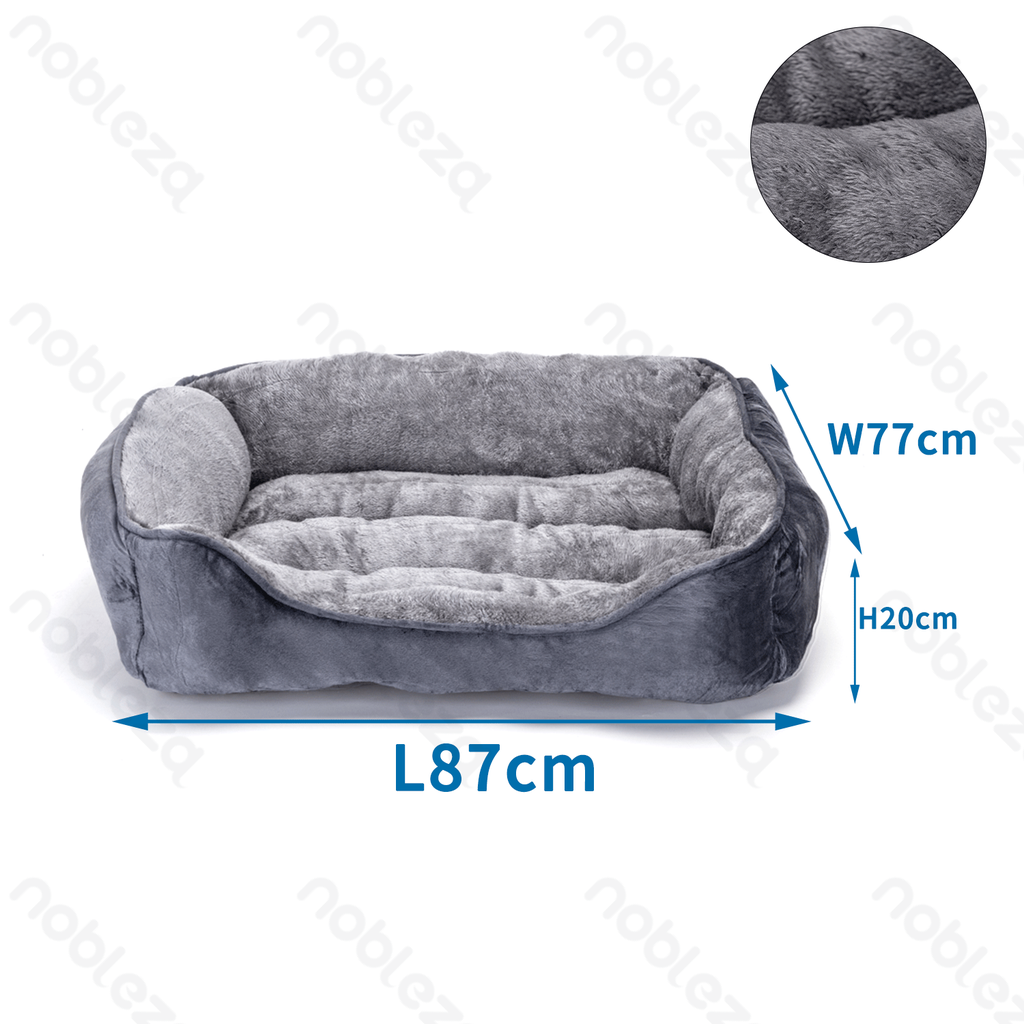 [B40303M21] Nobleza Square Pet Bed