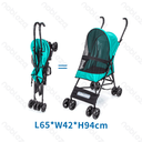 Nobleza Groene kinderwagen