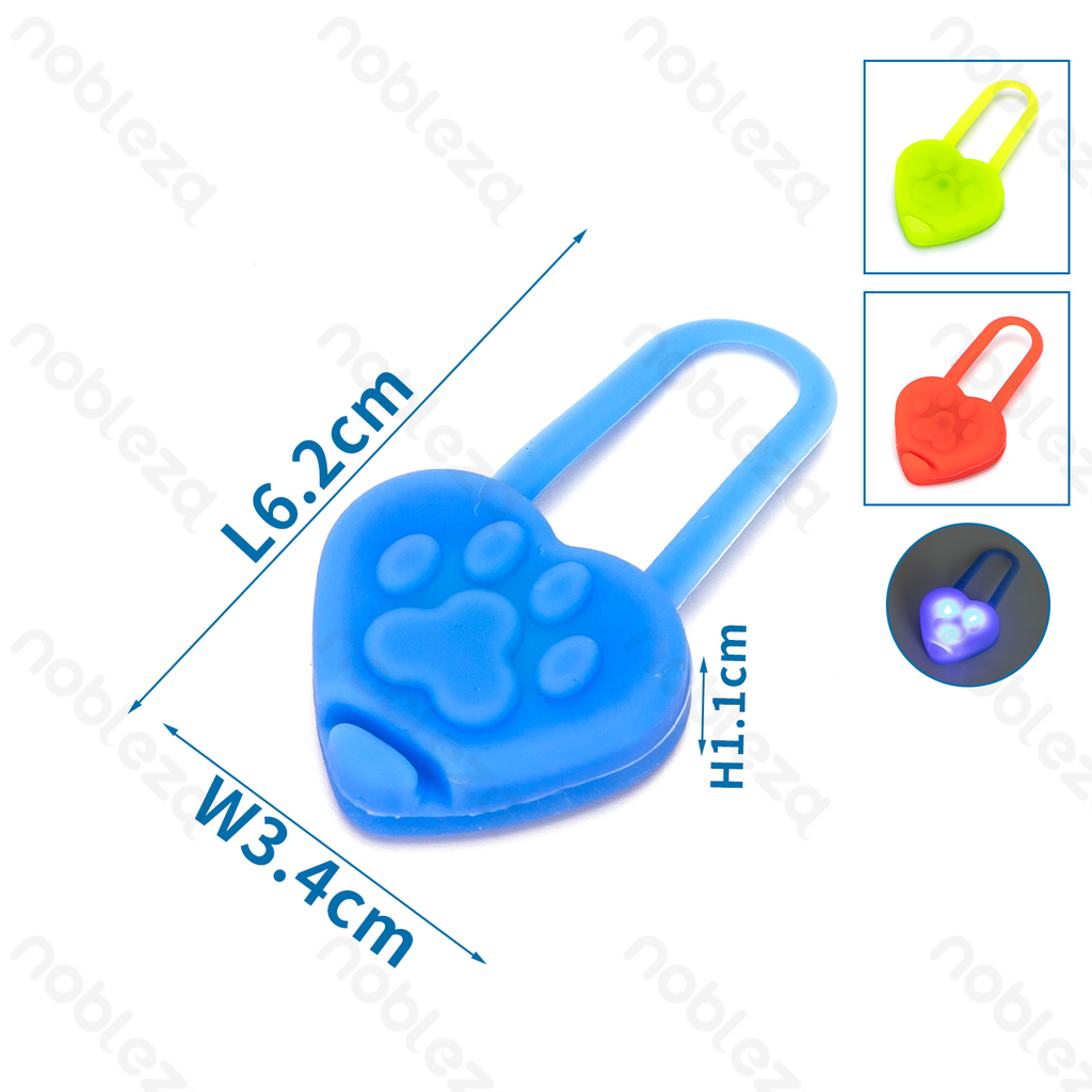 [B40707LJ3] Nobleza LED halsbandhanger in de vorm van een hangslot