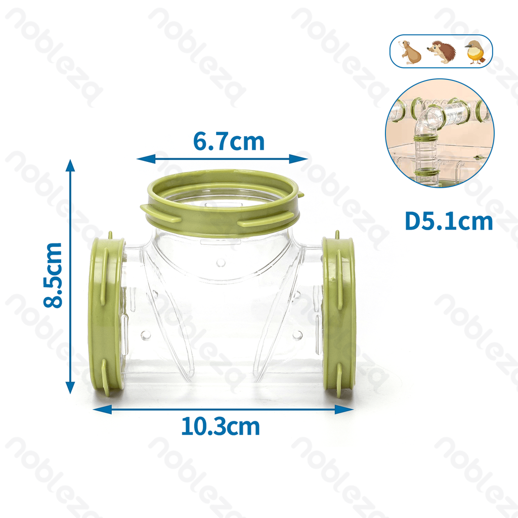 Tunnel pour hamsters Nobleza