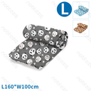 Couverture Nobleza à motif panda pour animaux de compagnie