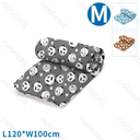 Couverture Nobleza à motif panda pour animaux de compagnie