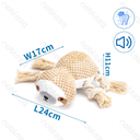 Jouet pour chien Nobleza Piepend : peluche paresseux