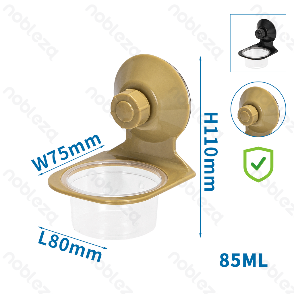 [B40503I5G] Nobleza Plastic Food and Water Bowl (Single Bowl)