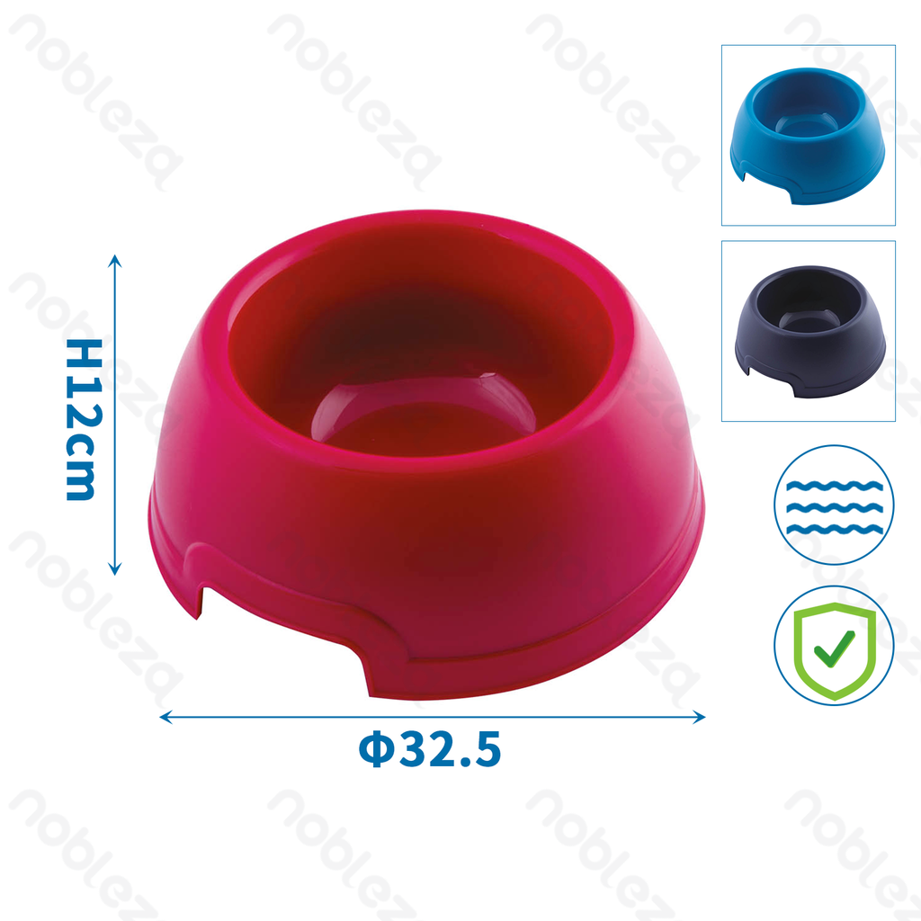 [B40703HC6] Nobleza Classic Non-Slip Dog Food Bowl