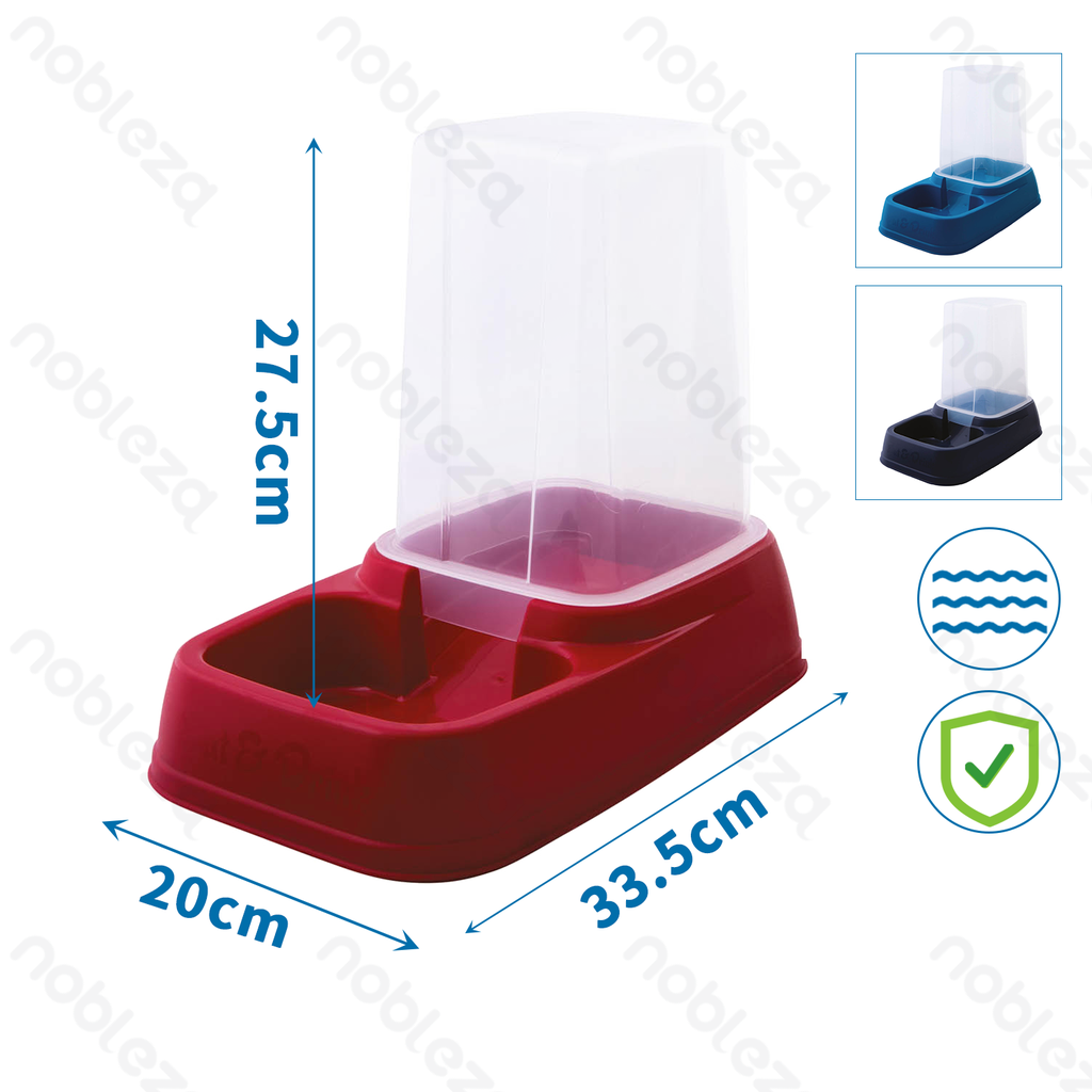 [B40703HD6] Nobleza Antislip voer- en waterdispenser voor huisdieren