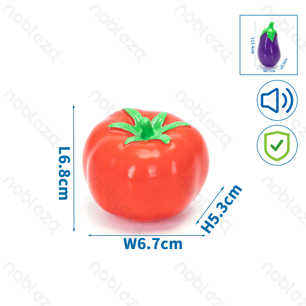 Aigostar Vinyl Groenten Speelgoed