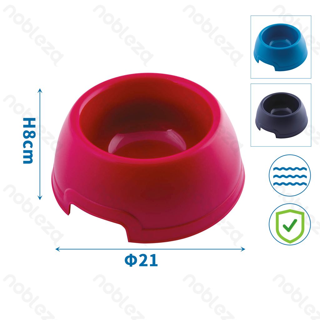 [B40703HC2] Nobleza Classic Non-Slip Dog Food Bowl