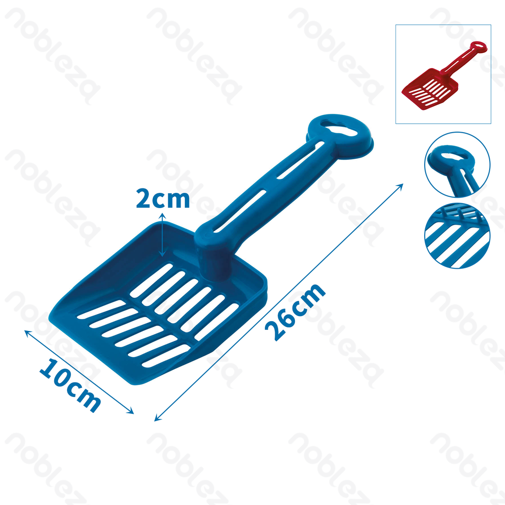 [B40304HD7] Nobleza Kunststof kattenbakschep voor huisdieren