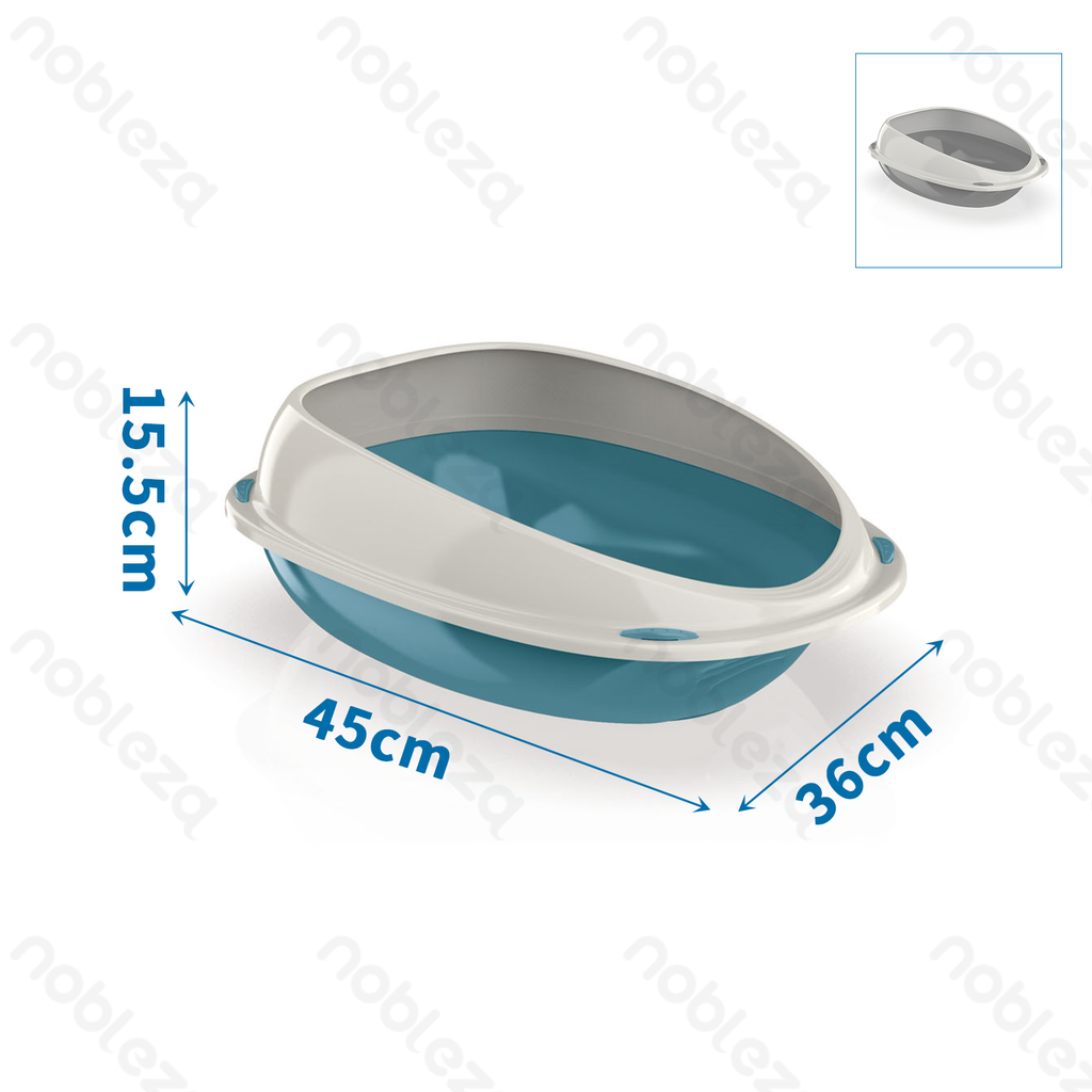 [B40304HD9] Aigostar Kunststof kattenbak