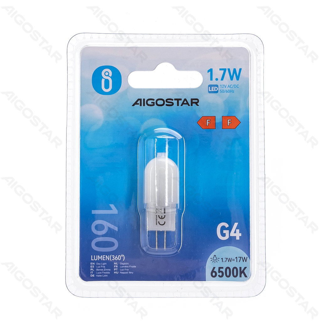 Aigostar LED Lampkralen (Melkwit) G4 1.7W