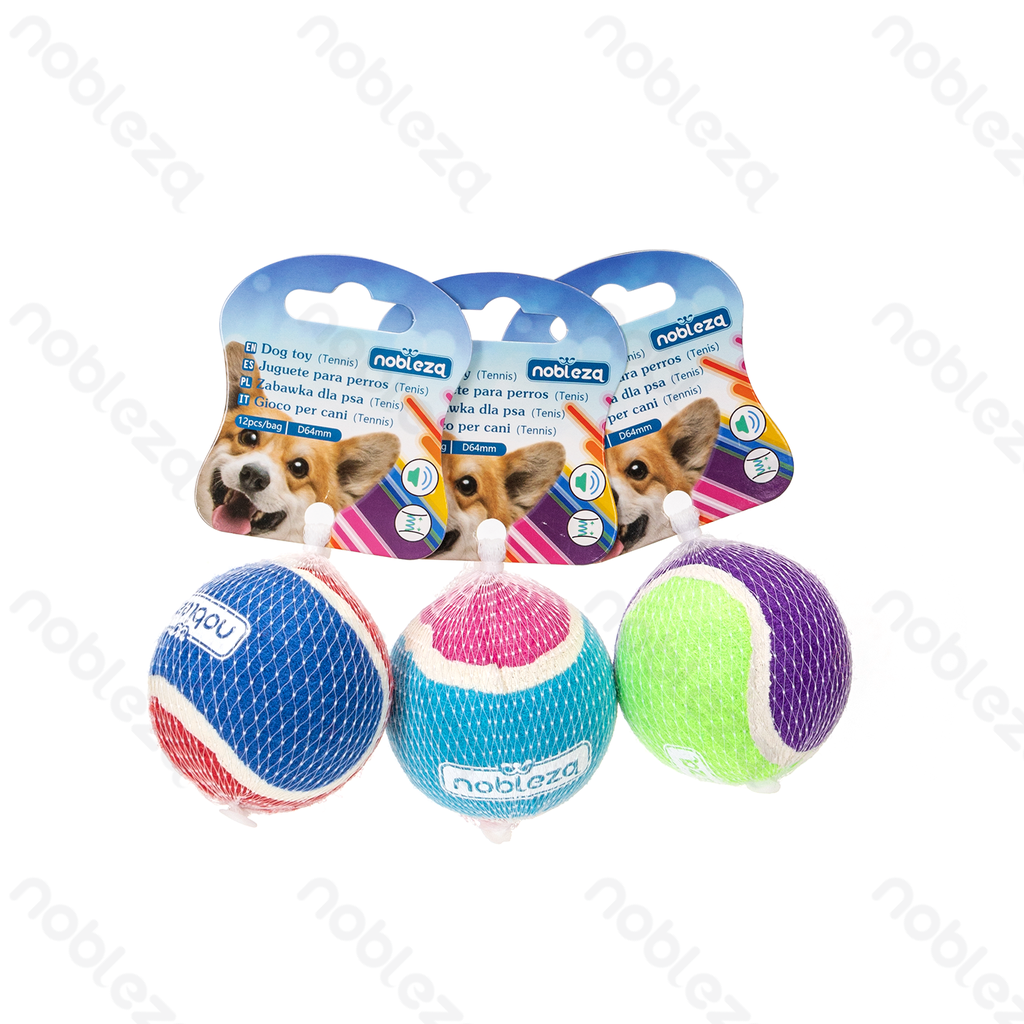 [B40708H3R] Nobleza Highly elastic tennis toy with sound