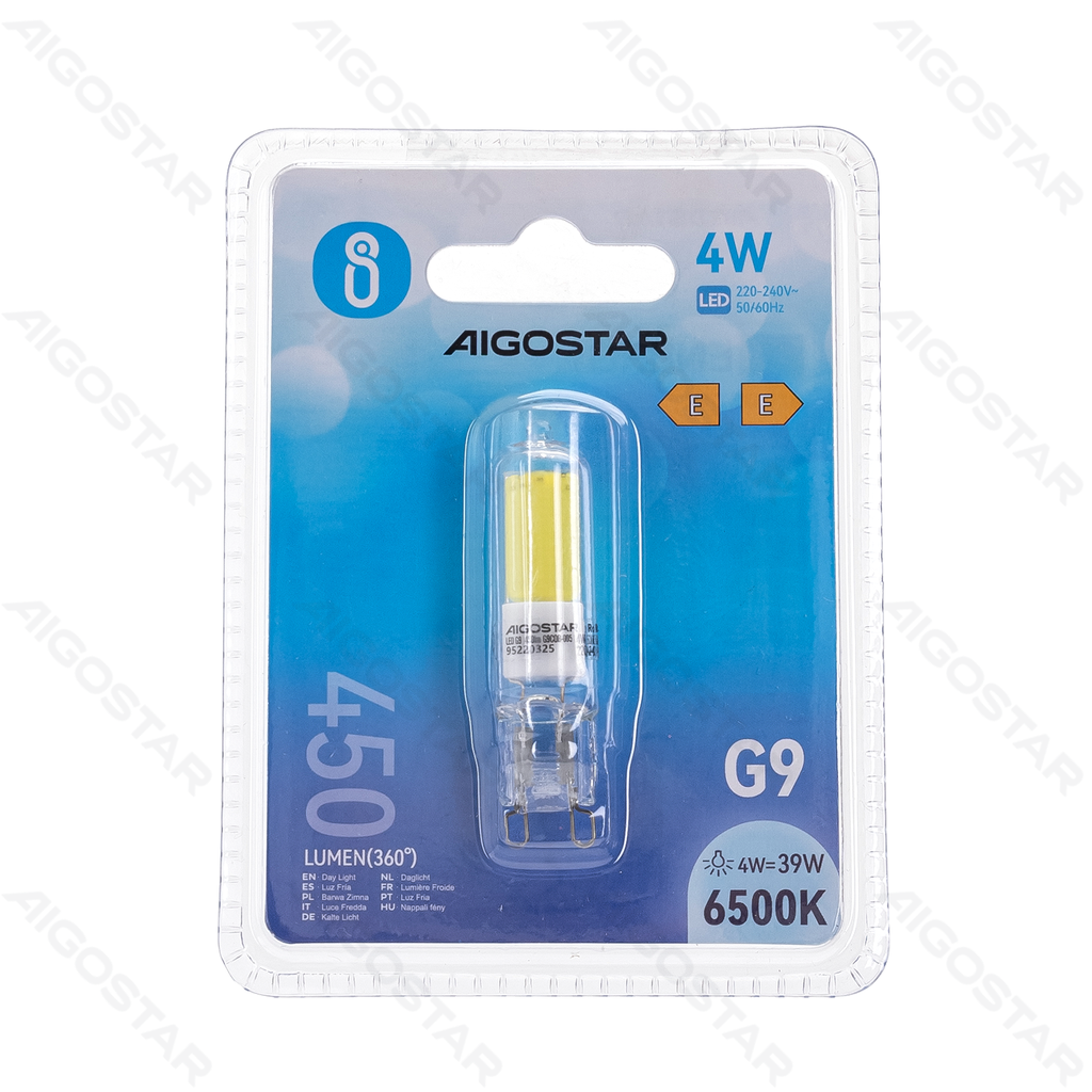 [B10101H36] LED Lampkralen Glas G9 4W