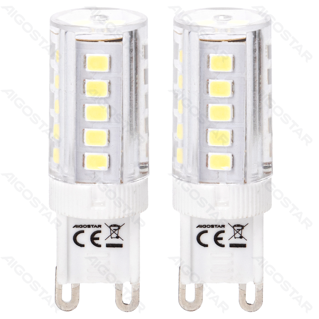 [B10101H28] Billons de lampe LED G9 3,5W 2 pièces