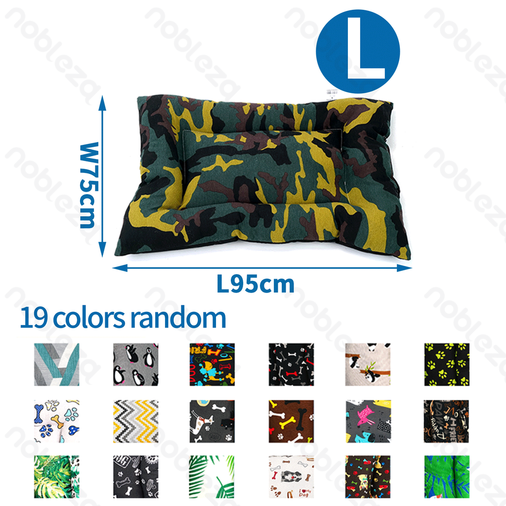 Nobleza Comfortabel huisdierkussen met print