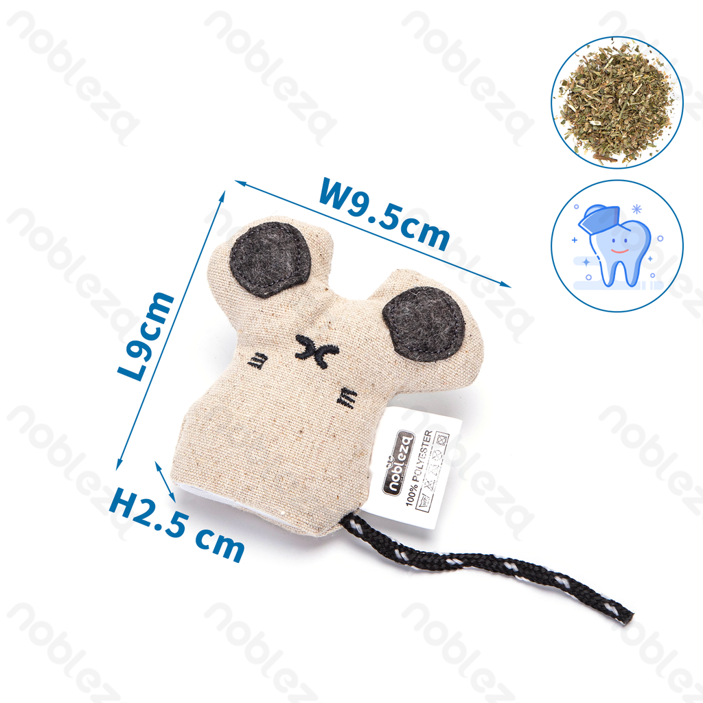 Nobleza Cuddly Mouse with Catnip