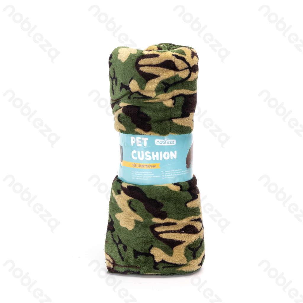 [B40703H5W] Nobleza Quadratische Flanell-Haustiermatte