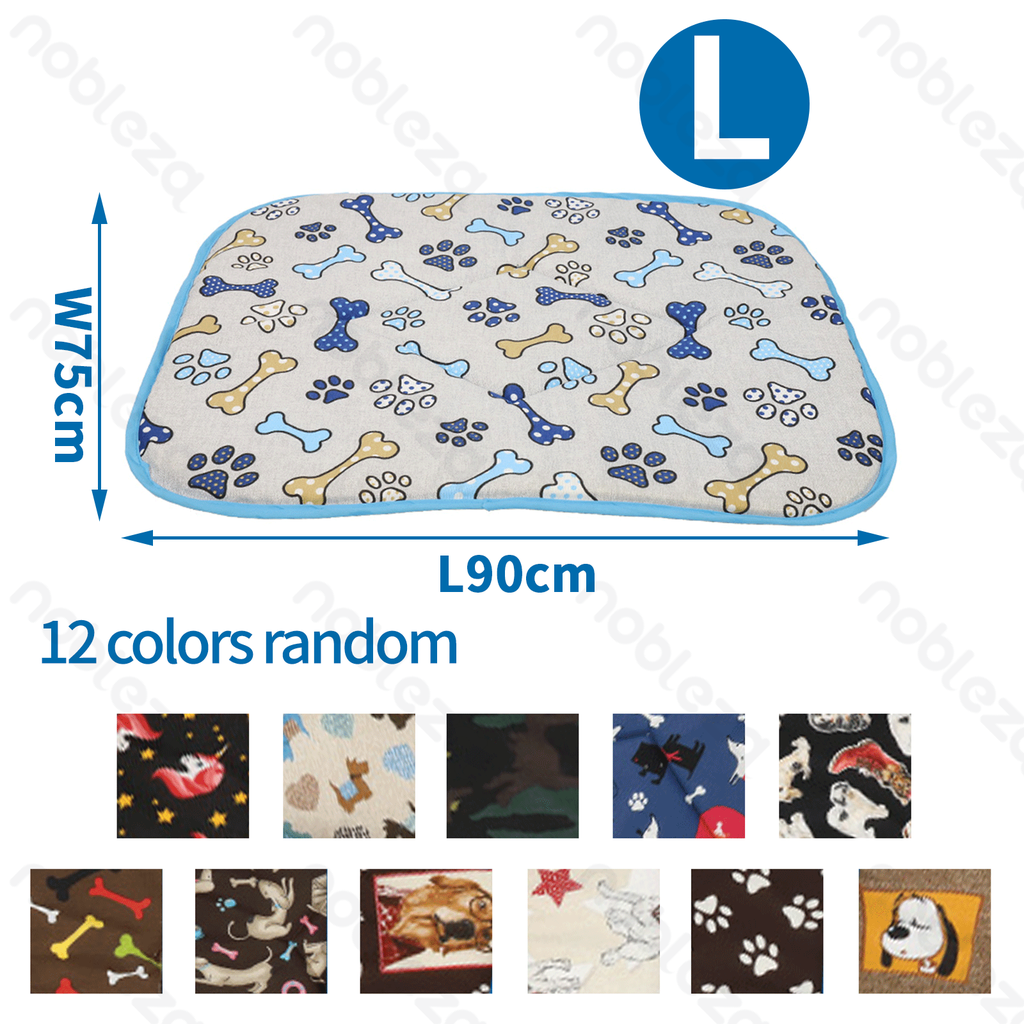 Nobleza Bedrukt spons huisdiermat