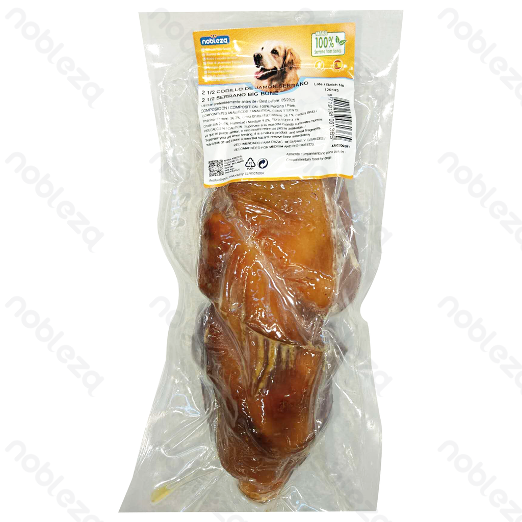 [B40705BF7] Jambon Serrano Nobleza (2 pièces)