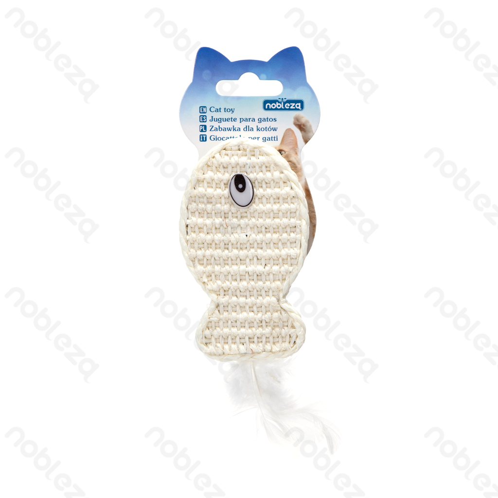 [B40307B81] Nobleza Cat Toy in the Shape of a Fish