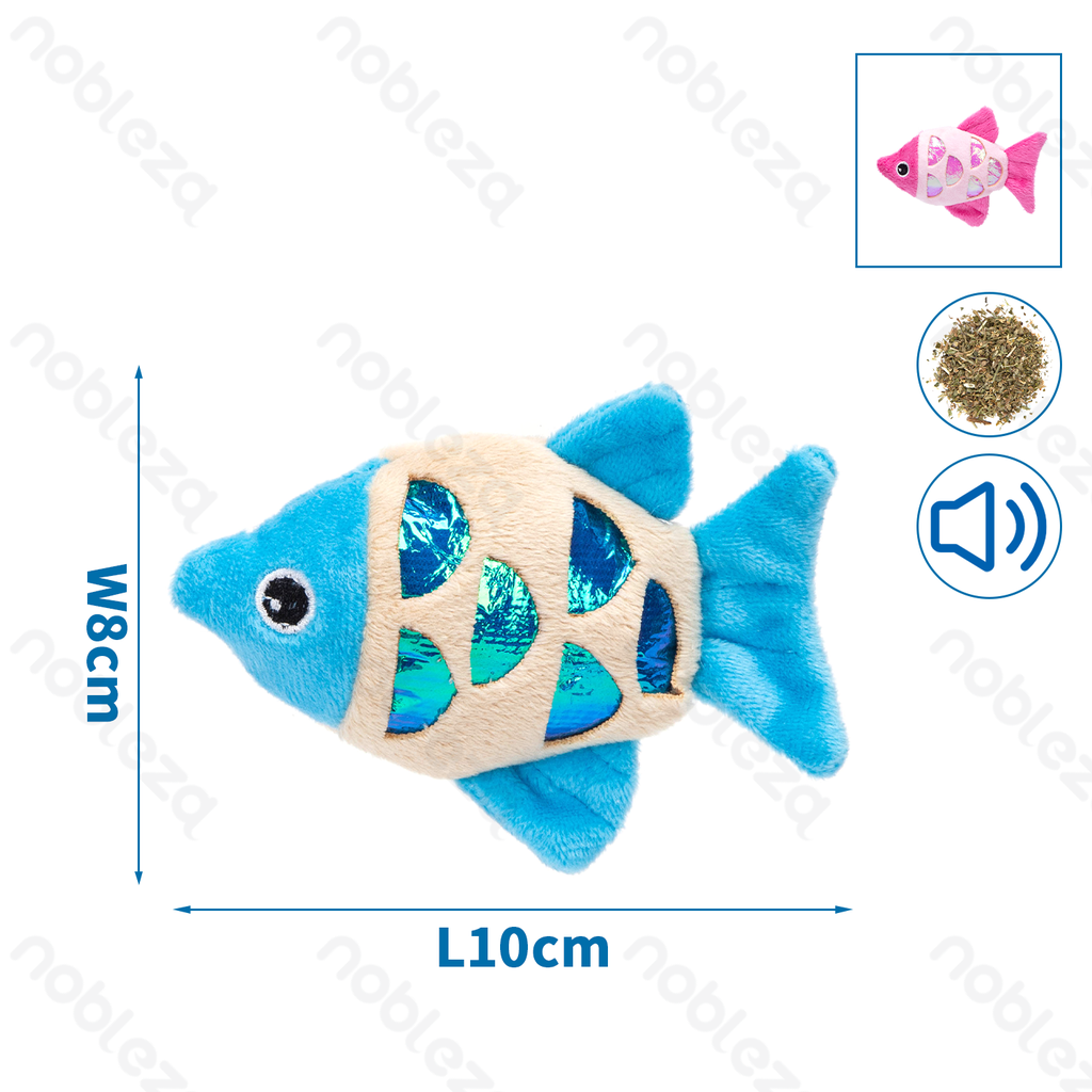 [B40307B87] Jouets pour chats Nobleza en forme d'animaux