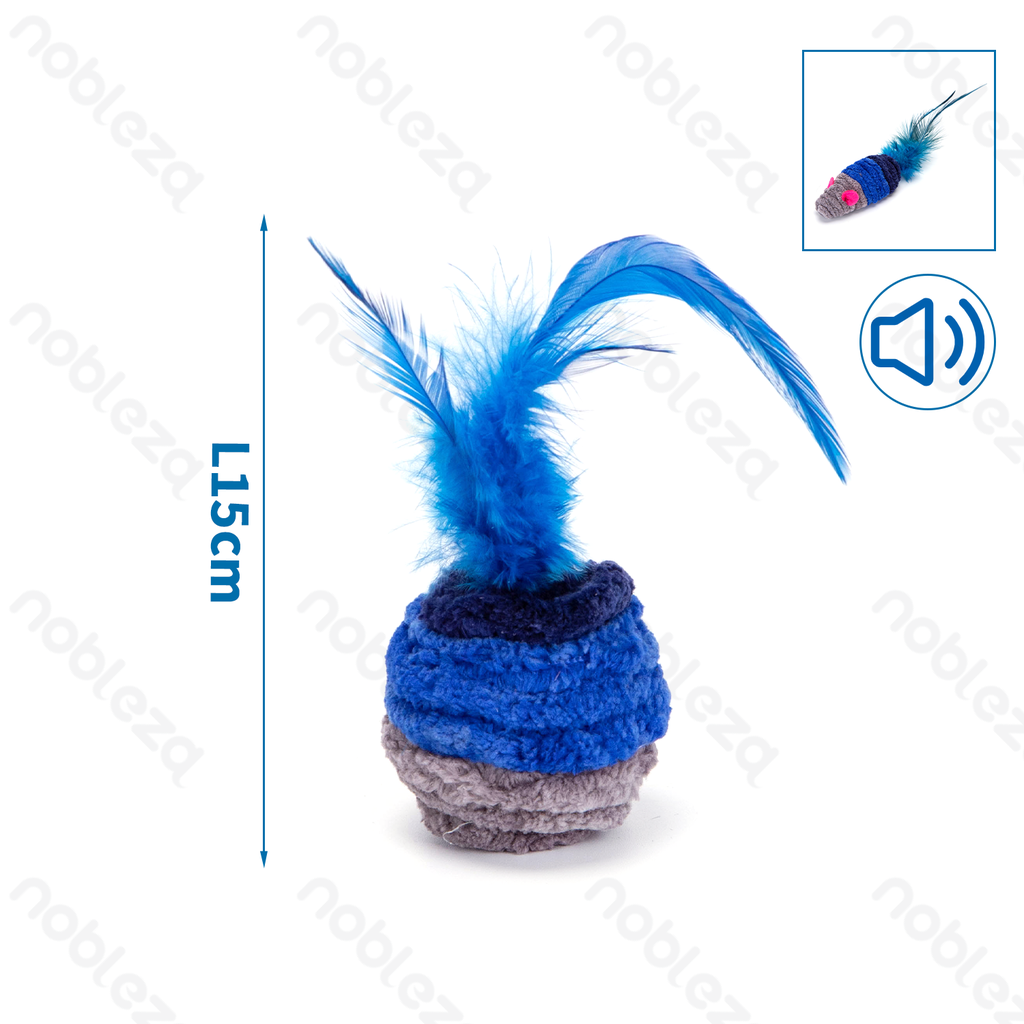 [B40307B8A] Nobleza Wool Cat Toys