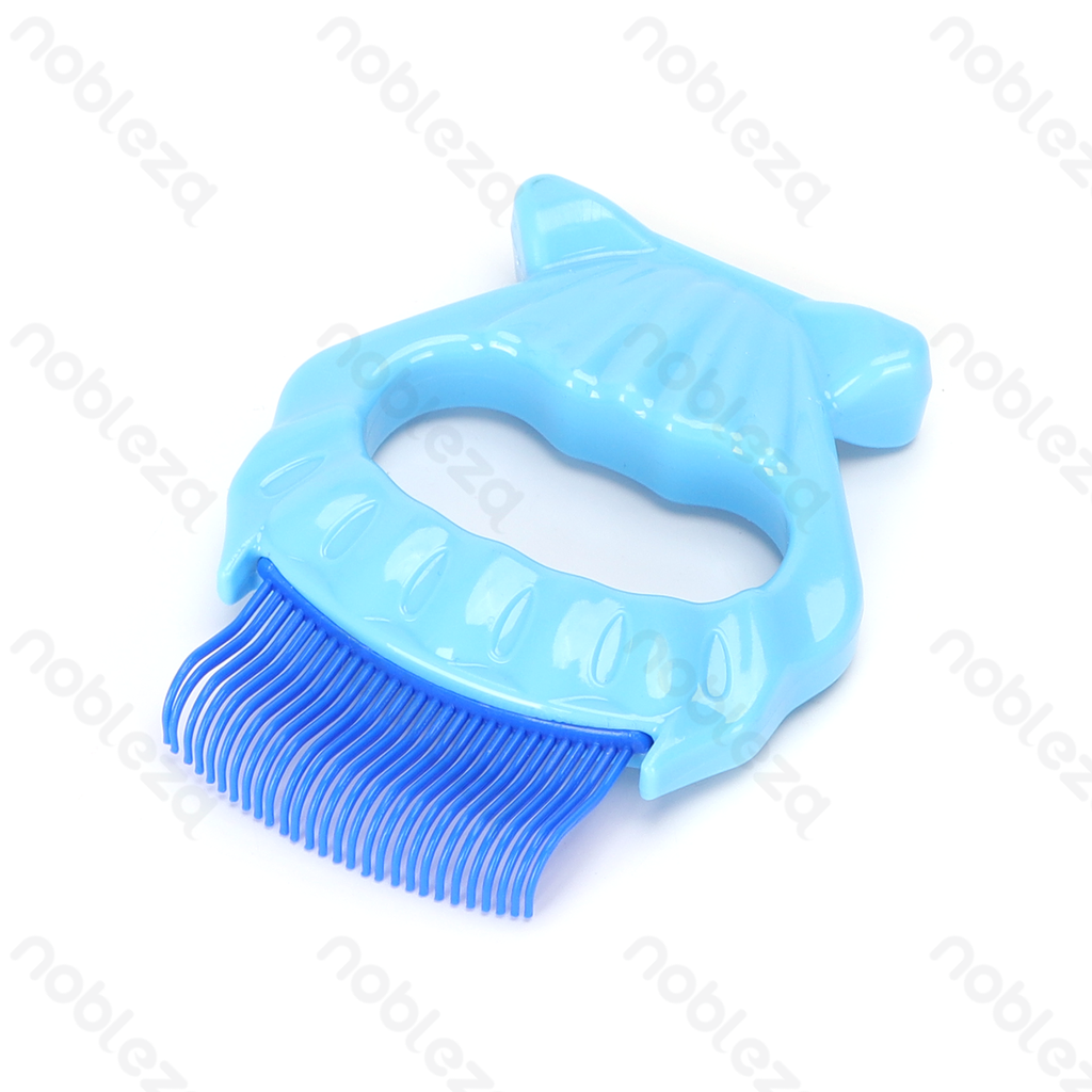 [B40706B6X] Nobleza Shell-Shaped Comb for Pets
