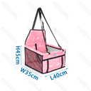 Nobleza Autotasche für Haustiere mit einem Haken
