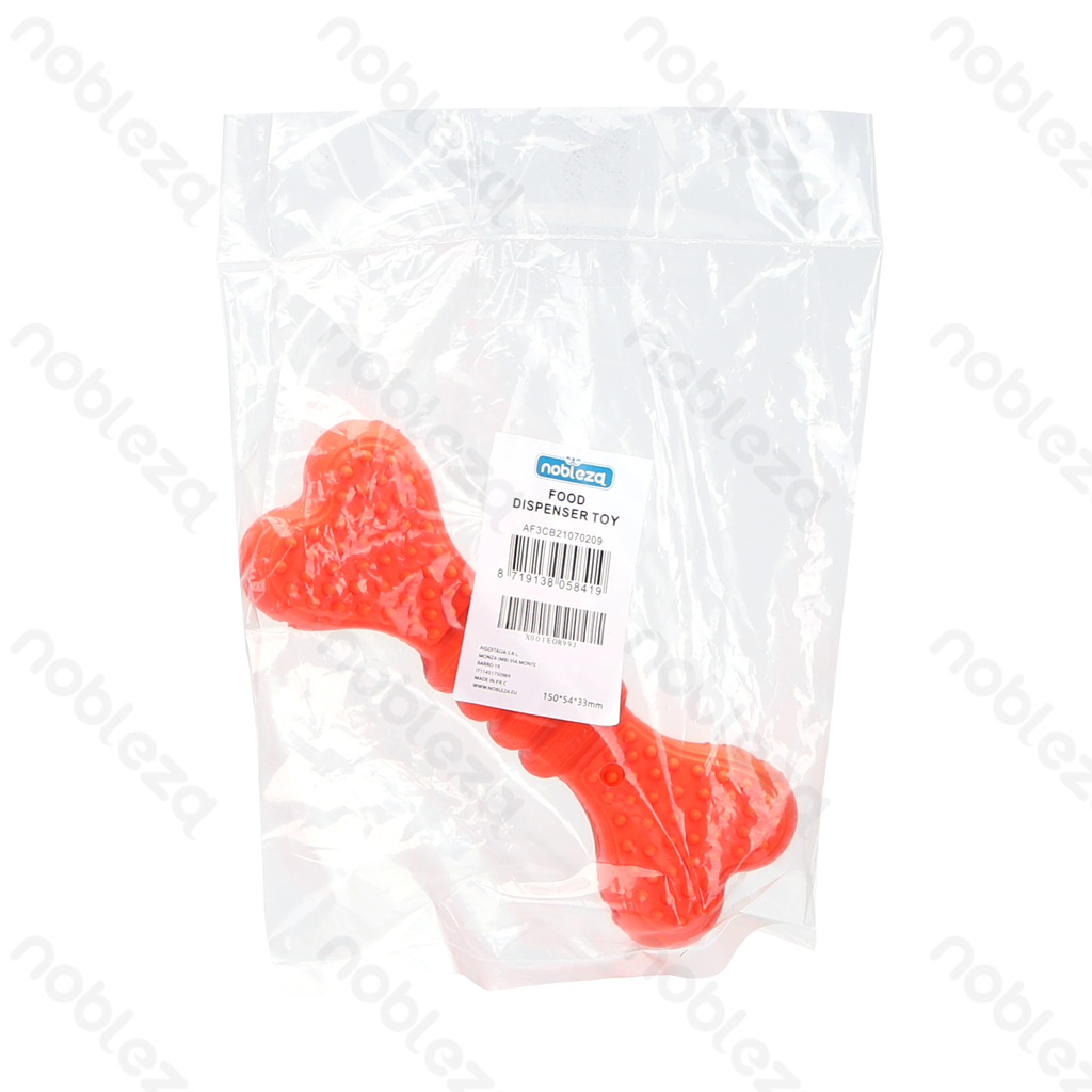 Aigostar Botvormig kauw- en snackspeelgoed voor honden