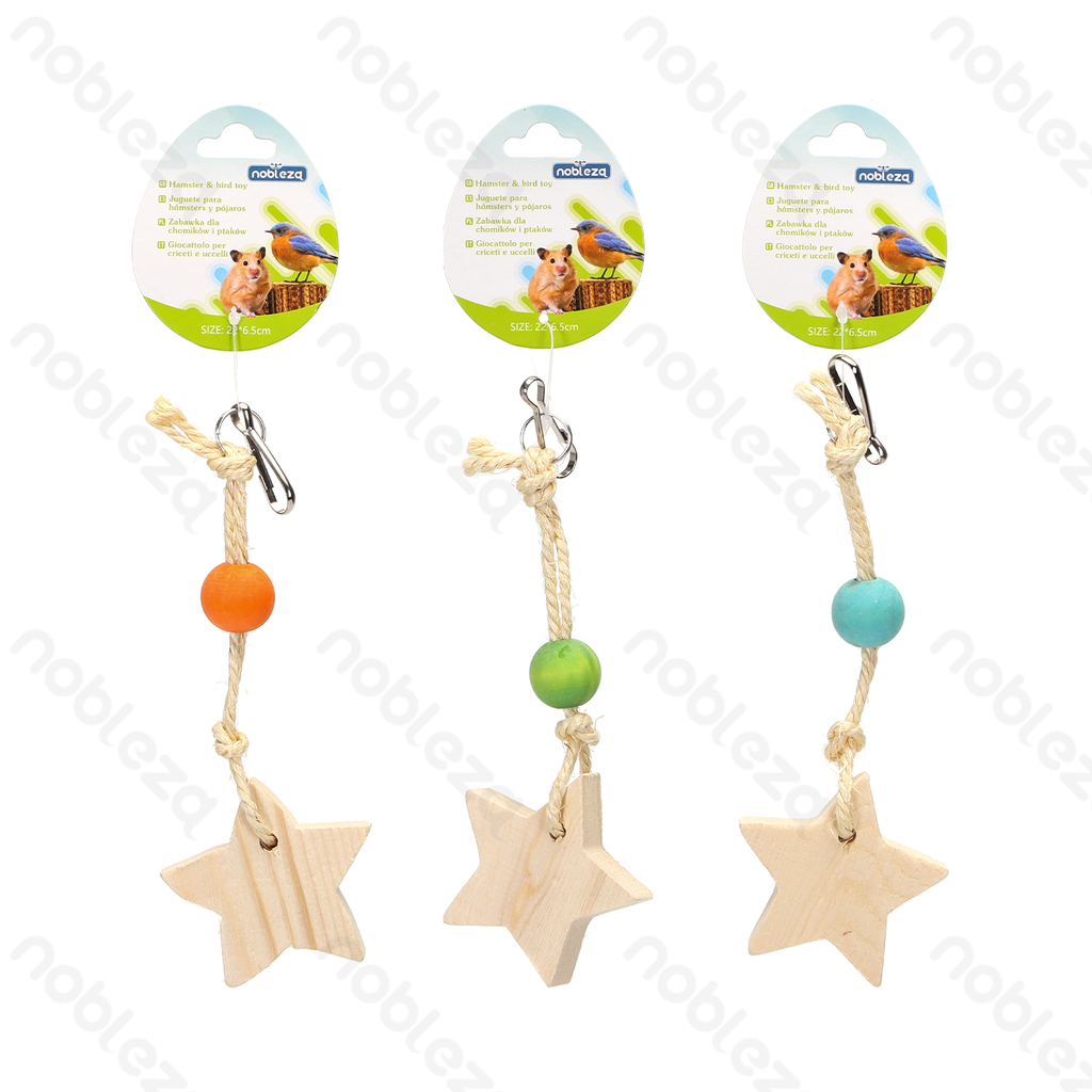 [B40601AN9] Nobleza Stervormig houten blok