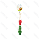 Nobleza Koord met hartje en kerstboom
