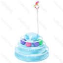 Aigostar Draaitafel met vier lagen voor katten