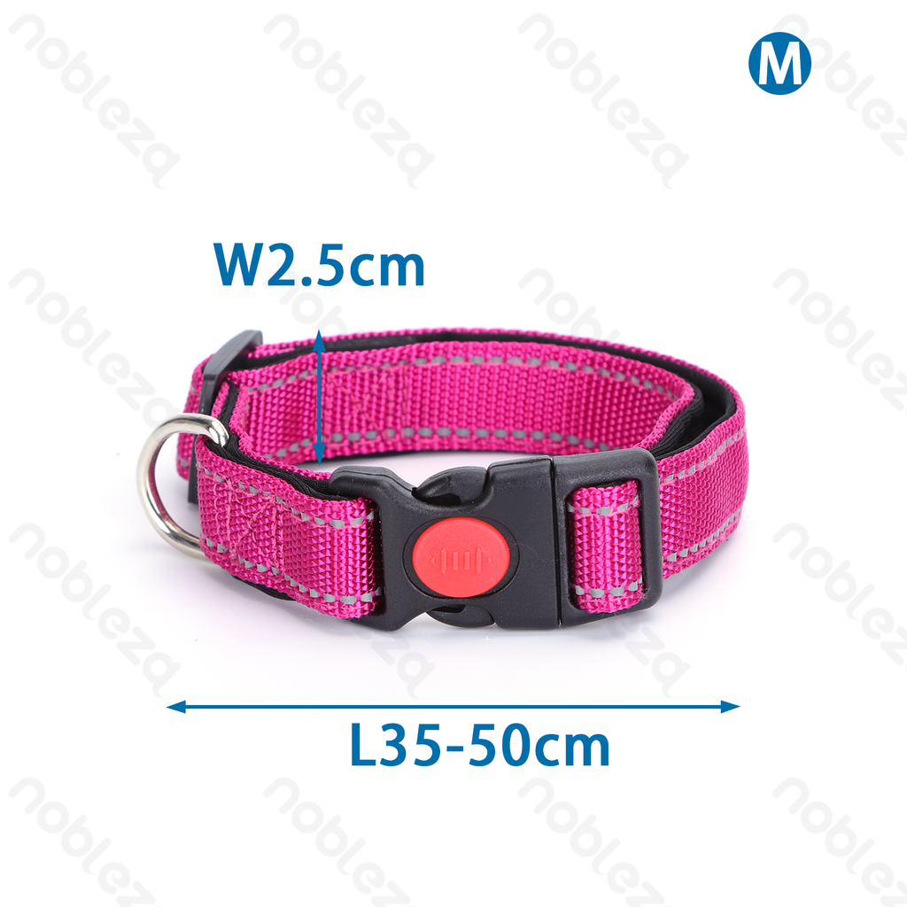 [B40707ZQB] Collier classique Nobleza avec boucle de sécurité