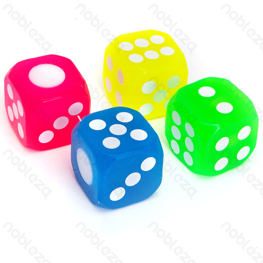 [B40708XNH] Nobleza Dobbelsteen met knipperend LED licht