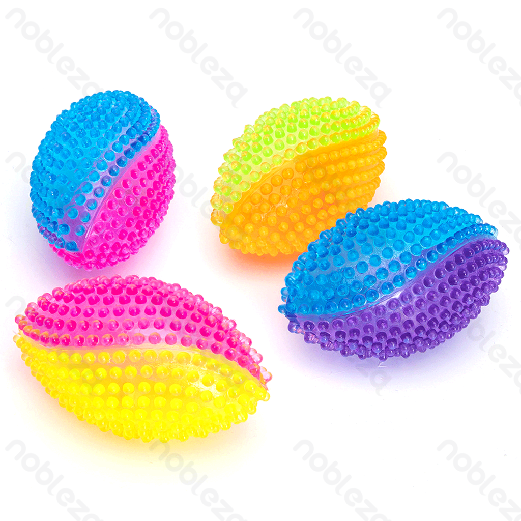 [B40708XNC] Nobleza Rugby Ball with Flashing LED Light