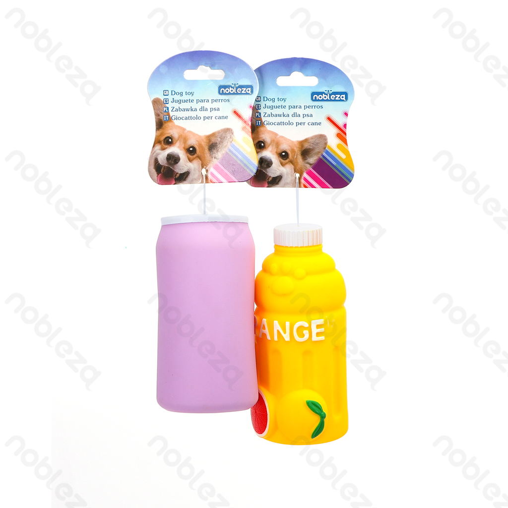 [B40708WRX] Nobleza Food Series Vinyl Squeaky Dog Toys