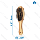 Aigostar Enkelzijdige borstelkam met zebraprint