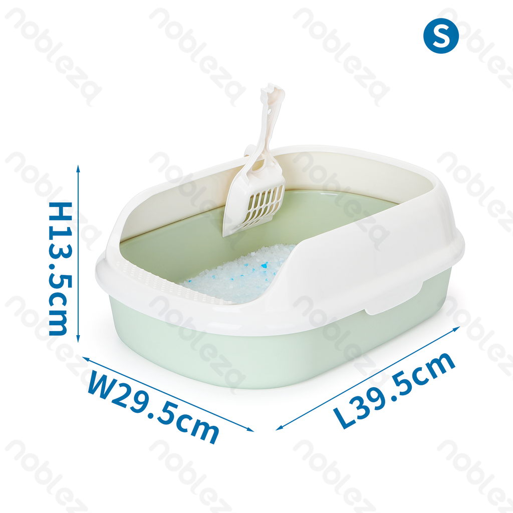 [B40304WLE] Nobleza Enclosed Litter Box with Scoop
