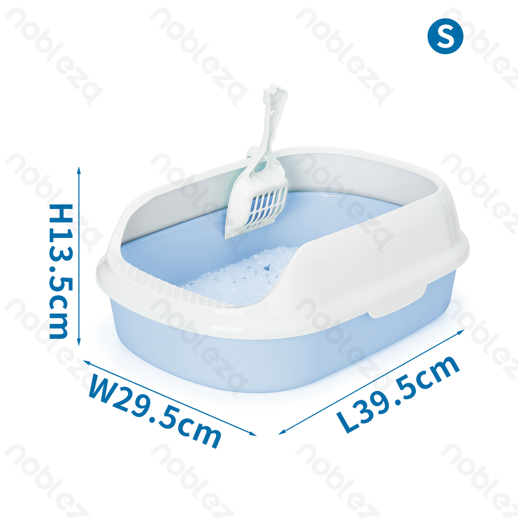 [B40304WLD] Nobleza Enclosed Litter Box with Scoop