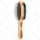 Nobleza Double-Sided Animal Comb with Zebra Print