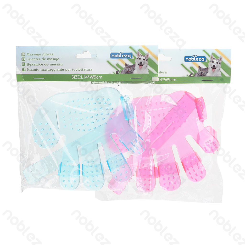 [B40706WSG] Nobleza Pet Bath Brush