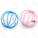 Nobleza Maus/Papierball in einem Drahtkäfig